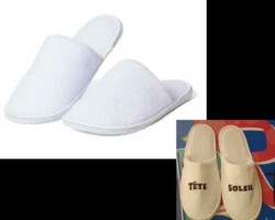 Chaussons à personnaliser sur soniakado.com