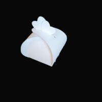 Boîte personnalisée avec coeurs mélés en carton pour petit cadeau, naissance ou mariage Boîte personnalisée avec coeurs en carton pour petit cadeau, naissance ou mariage