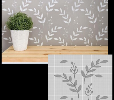 Projet et Réalisation de pochoirs personnalisés pour peinture soniakado.com