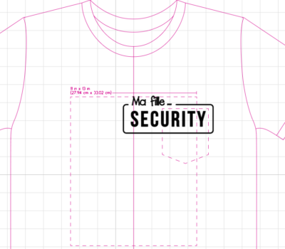 tee shirt personnalisé humour du père réalisé par soniakado.com