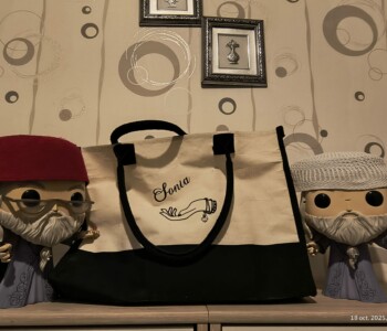 sac de plage personnalisé avec bijou réalisation soniakado.com